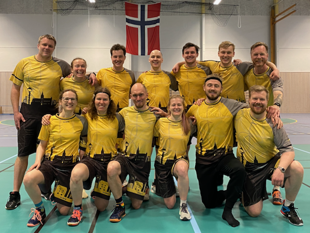 Team photo of Trondheim Frisbeeklubb